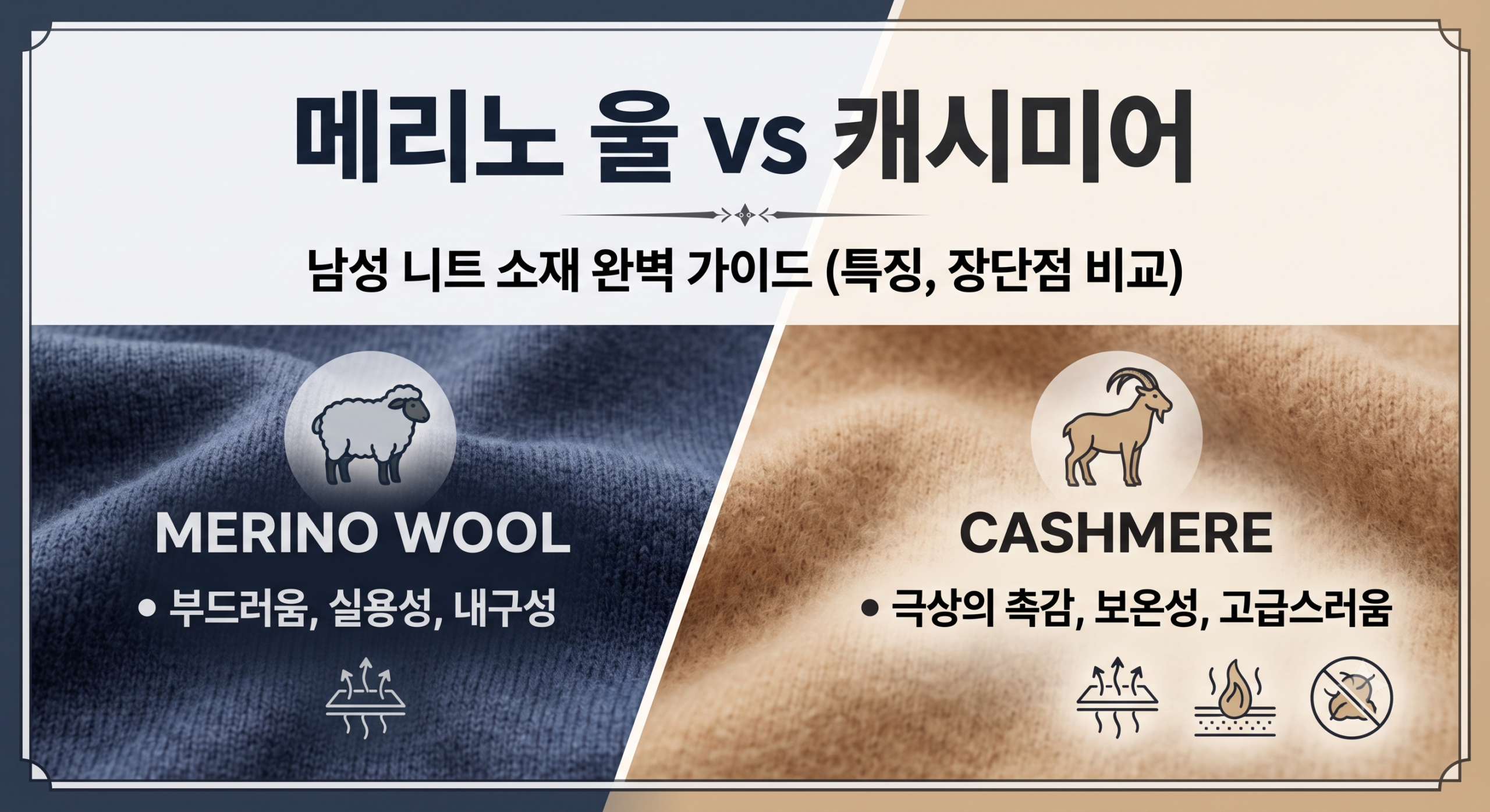 메리노 울VS 캐시미어 썸네일