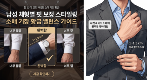 소매기장 황금 밸런스 가이드
